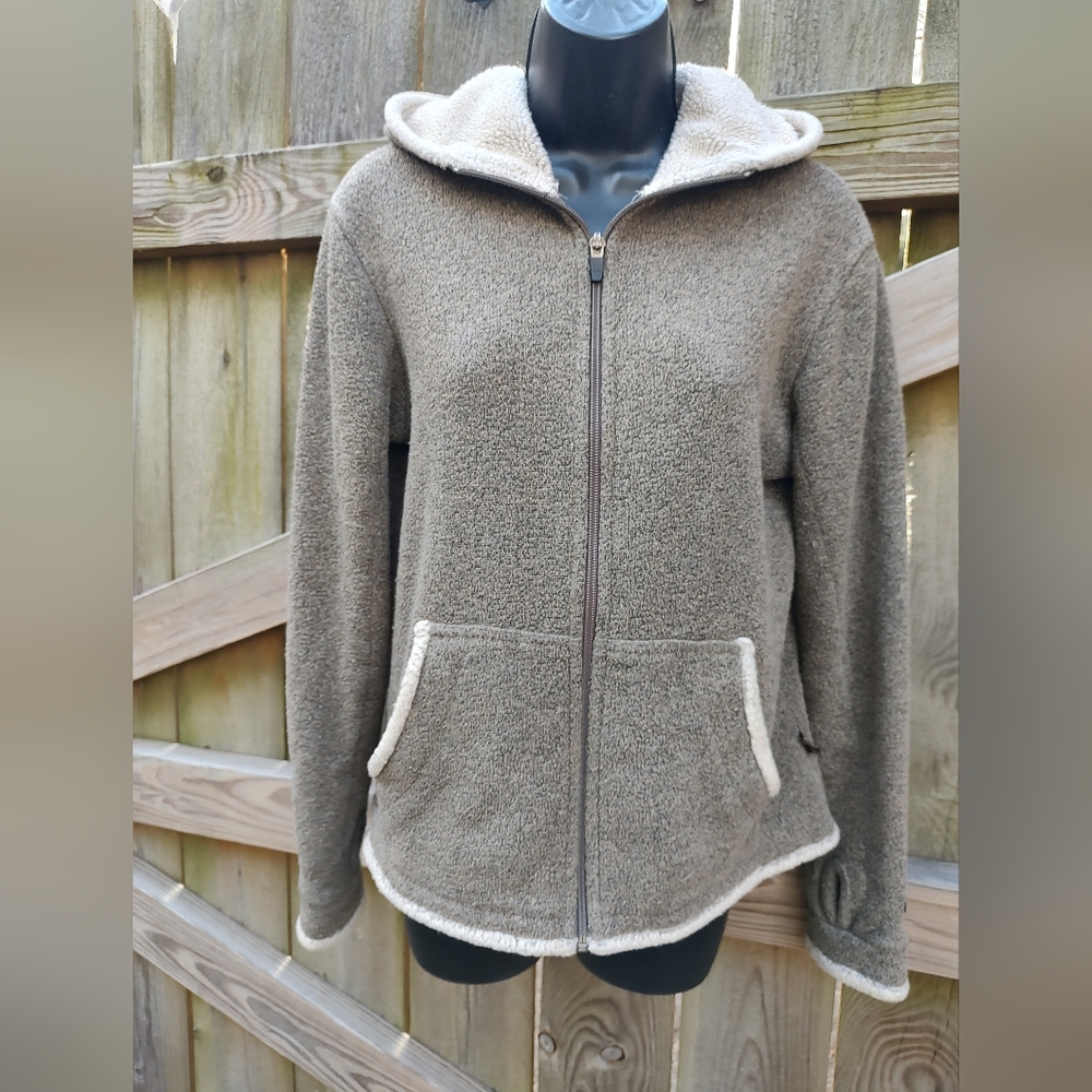 🏵️ Kuhl Alpaca Fleece Acrylic Blend Full Zip Jacket